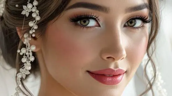 خاص‌ ترین میکاپ عروس 2025؛ استایل اروپایی با طراحی مینیمال