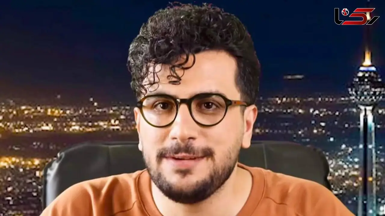 شوخی بامزه امیرحسین قیاسی با قیافه و مدل موی خودش / به خودشم رحم نکرد!