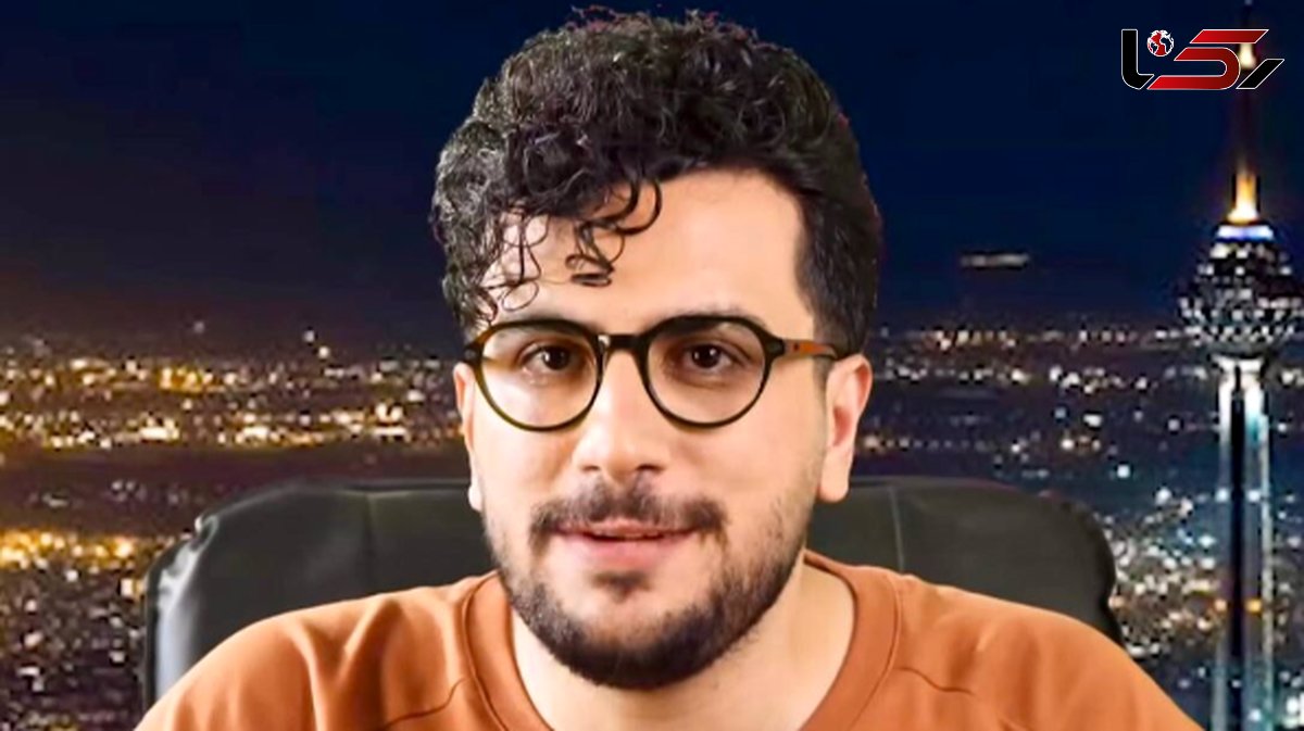 شوخی بامزه امیرحسین قیاسی با قیافه و مدل موی خودش / به خودشم رحم نکرد!