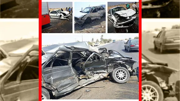 تصادف در جاده دزفول شوشتر پنج مصدوم بر جا گذاشت