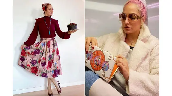 عکس مهناز افشار  وسط خیابان