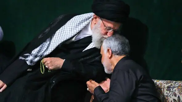 این فیلم سردار سلیمانی دل رهبری را لرزاند ! + خاطره گویی رهبری با صدای گریان ! 