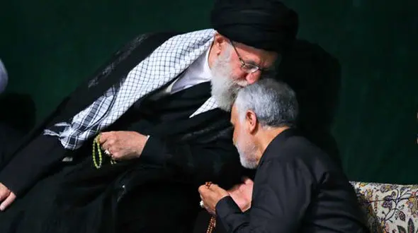 این فیلم سردار سلیمانی دل رهبری را لرزاند ! + خاطره گویی رهبری با صدای گریان ! 