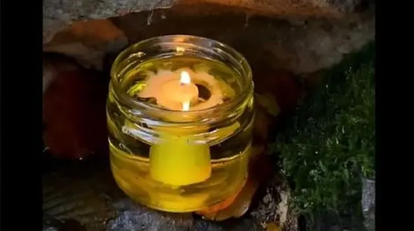فیلم/ یک شگرد ساده برای تمام نشدن شمع 