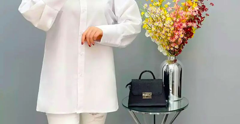 مانتو ساده رنگی تابستانی 
