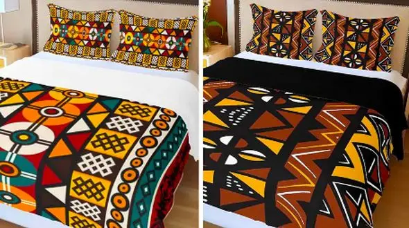 روتختی‌ های طرح سنتی آفریقا؛ خاص‌ ترین انتخاب برای اتاق خواب شیک
