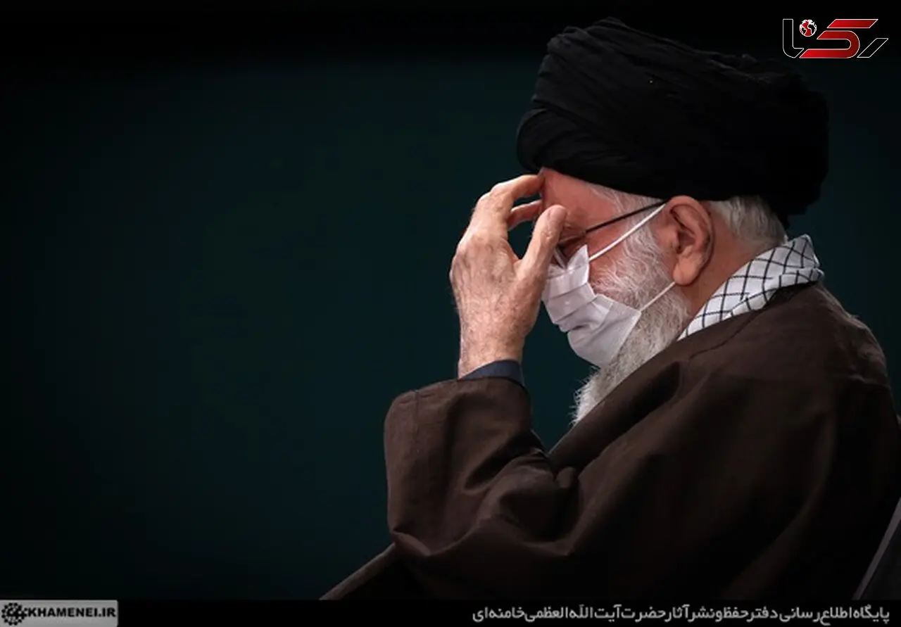 مراسم عزاداری شهادت امام رضا(ع) در حضور رهبر انقلاب + تصاویر
