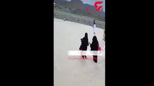 اقدام وحشتناک برای نجات زنی با بچه ای در شکم در نیکشهر  +فیلم