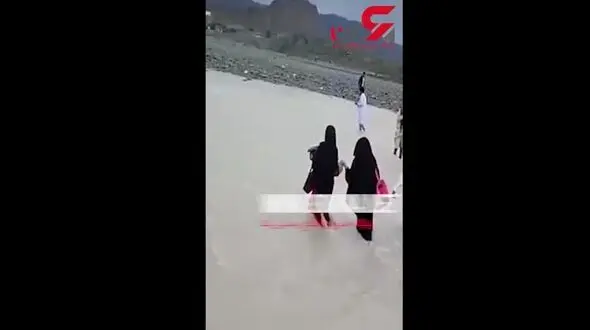 اقدام وحشتناک برای نجات زنی با بچه ای در شکم در نیکشهر  +فیلم