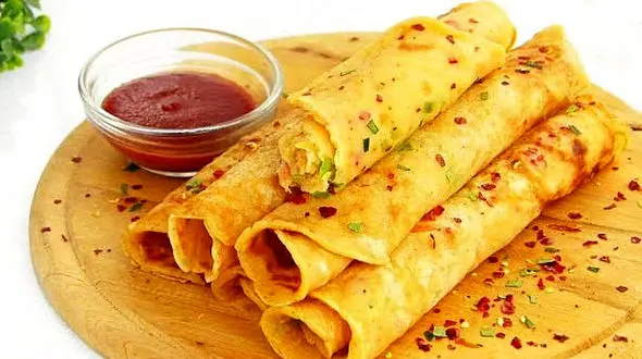 کرپ سبزیجات یک صبحانه ساده و سالم + فیلم