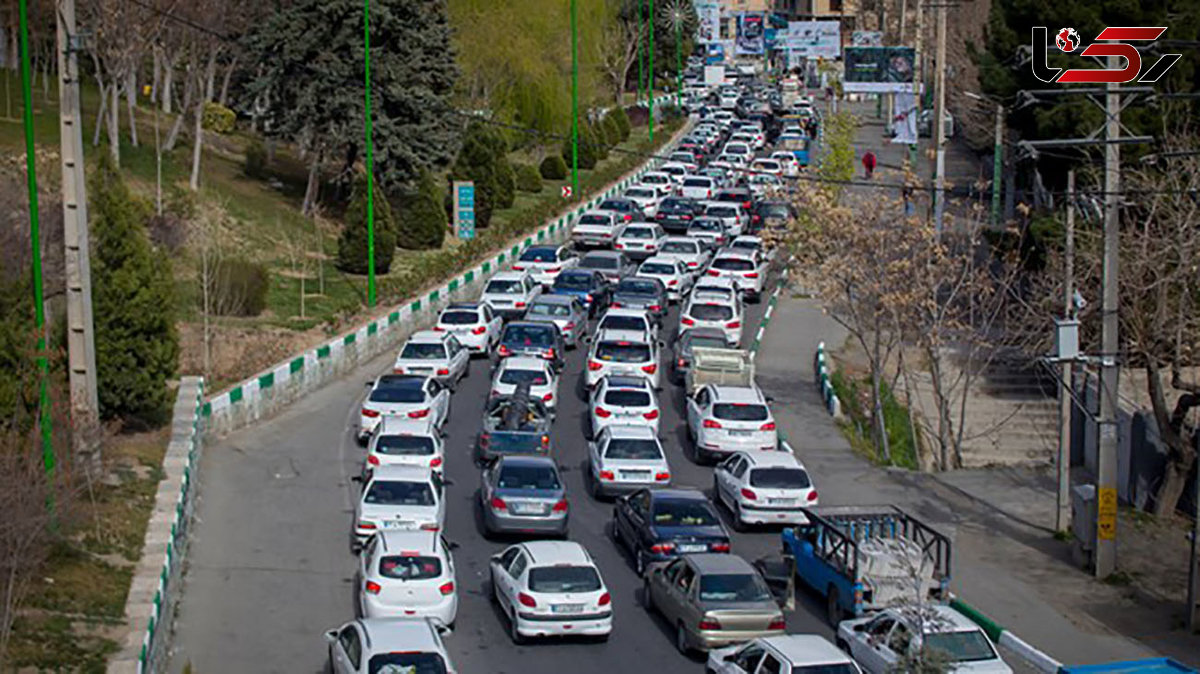 حادثه رانندگی در جاده کرج - چالوس / 3 نفر مصدوم شدند