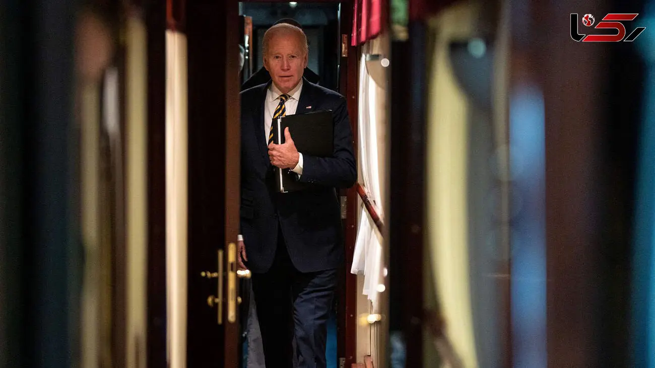 بایدن پس از سفر مخفیانه به اوکراین وارد لهستان شد