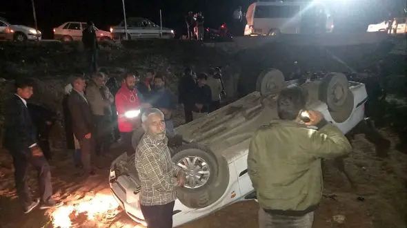 تصادف در جاده یاسوج سه کشته و مصدوم بر جا گذاشت