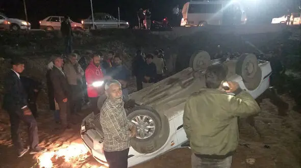 تصادف در جاده یاسوج سه کشته و مصدوم بر جا گذاشت