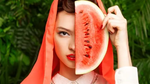 داشتن پوست صاف و شفاف با ماسک هندوانه
