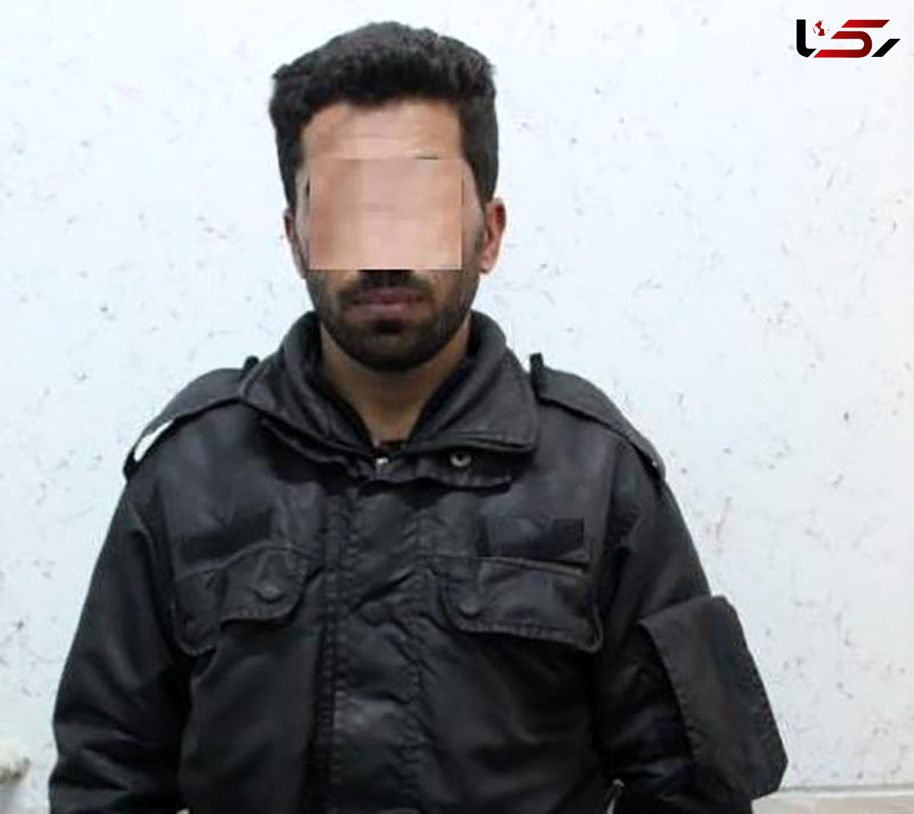 سارق سوپر مارکت در شیراز کاپشن پلیس پوشیده بود