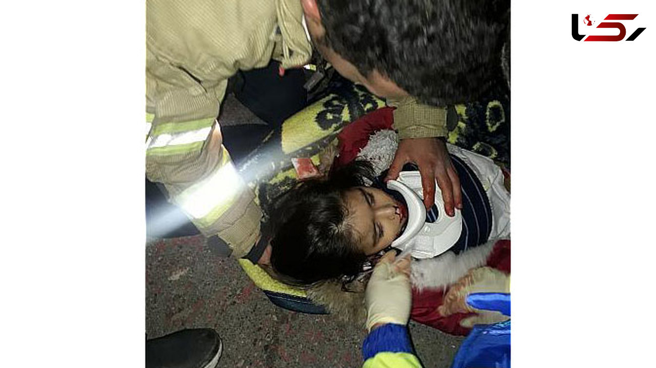 عکس تلخ یک کودک در تصادف زنجیره ای  بزرگراه آزادگان تهران + عکس های حادثه