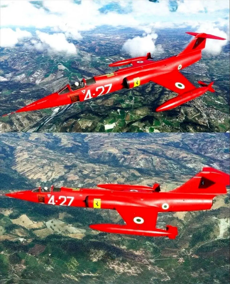 هواپیمای F-104G استارفایتر که توسط نیروی هوایی ایتالیا به فراری اهدا شد