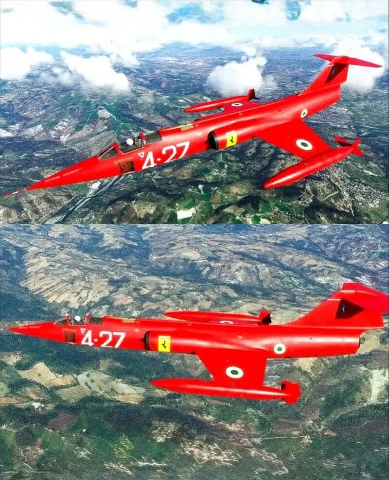 هواپیمای F-104G استارفایتر که توسط نیروی هوایی ایتالیا به فراری اهدا شد