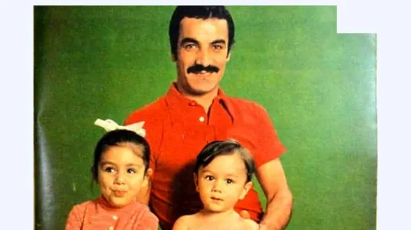 سام راد با این عکس از پدرش خداحافظی کرد+عکس