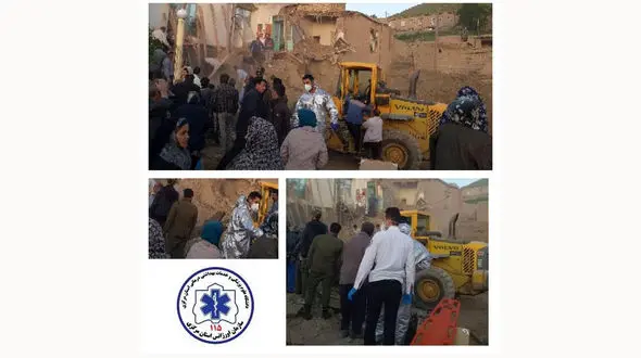 عکس های دردناک از مرگ 2 برادر و فرزند شهید در استان مرکزی