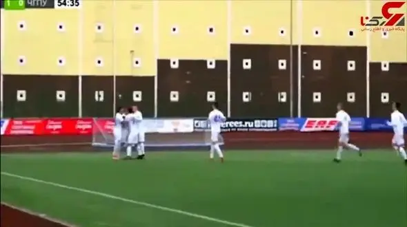 حرکت خلاقانه در زدن ضربه ی پنالتی+ فیلم

