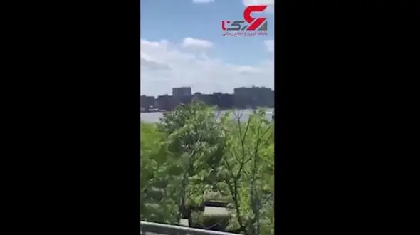 فیلم لحظه سقوط هلی کوپتر به داخل رودخانه / در هودسون رخ داد + فیلم 