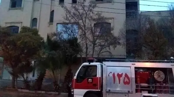 نجات خانواده اصفهانی از میان شعله های آتش و دود 