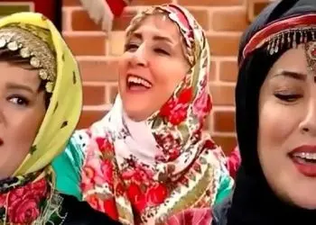 فیلم آواز دلبرانه / نگین معتظمی با نعیمه نظام دوست با آهنگ رعنا حماسه آفریدن فقط اداهاشون