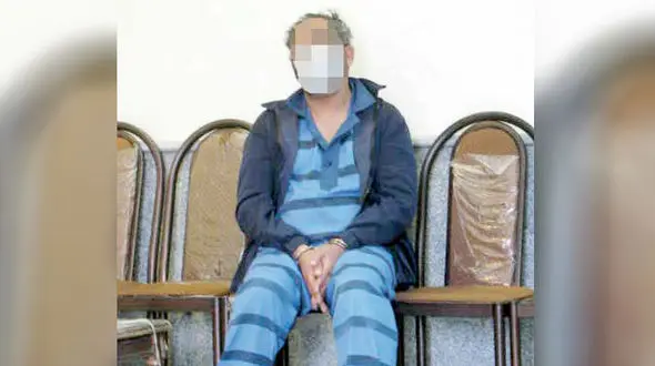 مرد اعدامی استقلالی 2 آتیشه است / زنم را خفه کردم + عکس و گفتگو