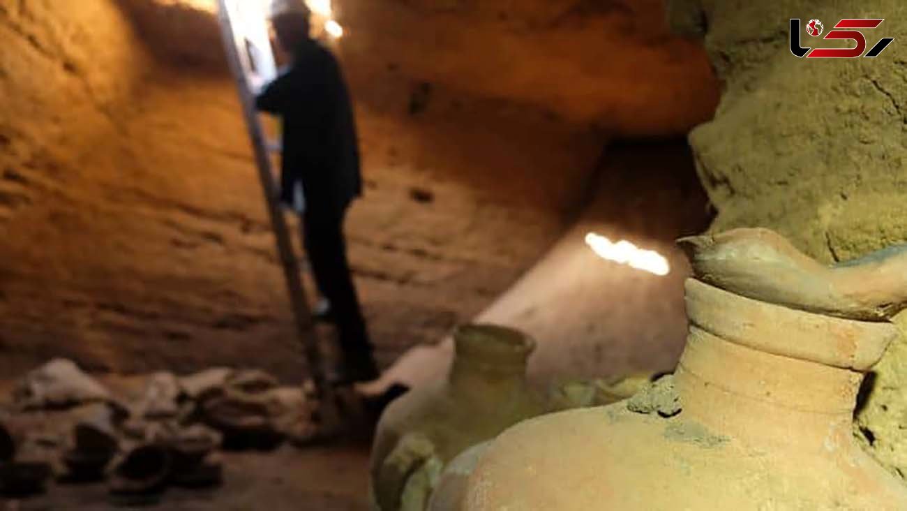 کشف غار قیمتی پلمب شده در فلسطین + عکس