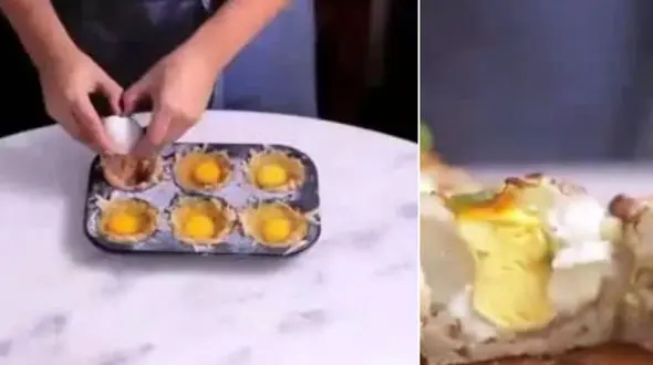 کاپ تخم مرغ و سیب زمینی +فیلم