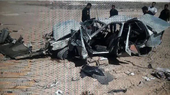 تصادف مرگبار در جاسک / مهندس و فرزند 2 ساله‌اش در برخورد با خودرو شوتی جان باختند