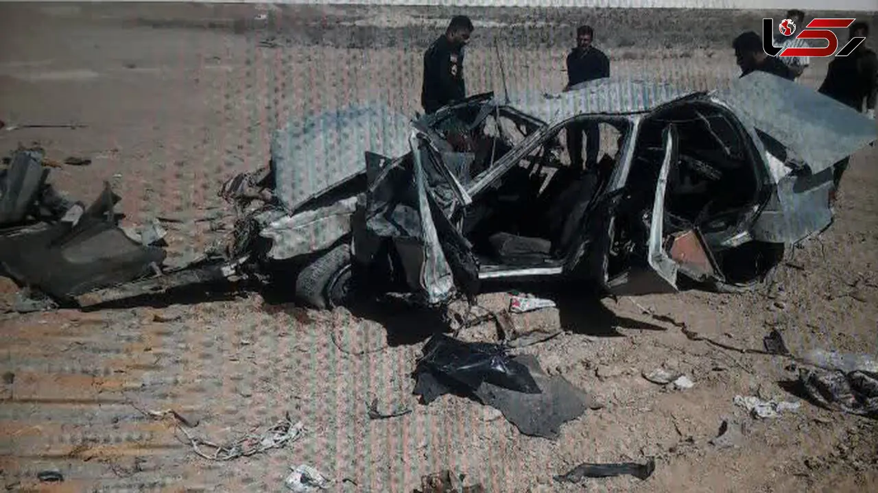 حادثه مرگبار پژو ۴۰۵ در محور سیرجان با ۱۲ سرنشین