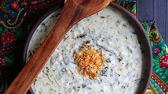 خوشمزه ترین آش دوغ + دستور تهیه