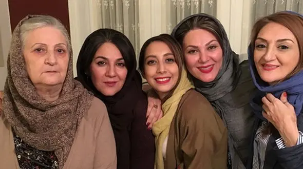 خواهران بازیگر در کنار هم