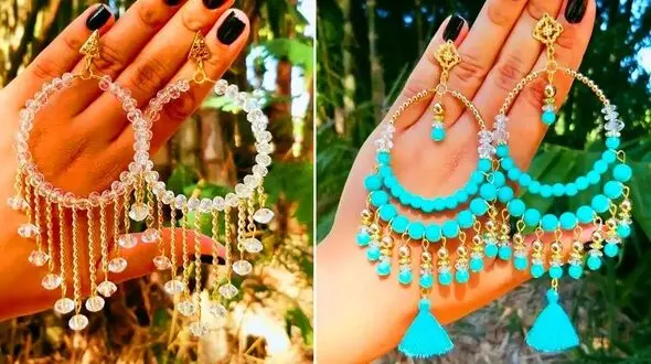 مدل‌ های خاص گوشواره منگوله‌ ای؛ ترکیب رنگ و زیبایی در یک اکسسوری منحصر‌ به‌ فرد