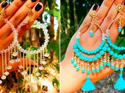 مدل‌ های خاص گوشواره منگوله‌ ای؛ ترکیب رنگ و زیبایی در یک اکسسوری منحصر‌ به‌ فرد