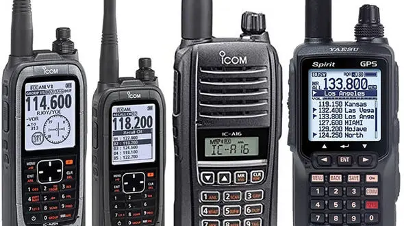 چه نوع بیسیم هایی مجاز است؟