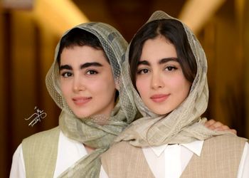 رونمایی از  عکس های خاص و استایل شیک سنا و سونیا حسینی + ۱۰ عکس زیبا