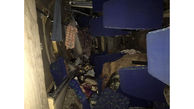 فیلم  هولناک از واژگونی مرگبار مینی بوس در جاده شمال + عکس