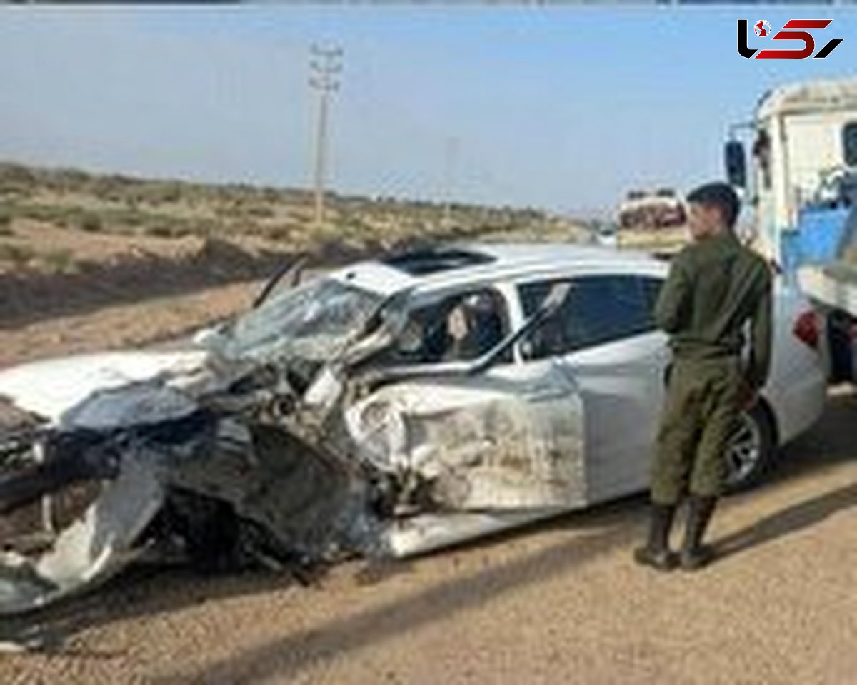 تصادف خونین در جاده دامغان - جندق 