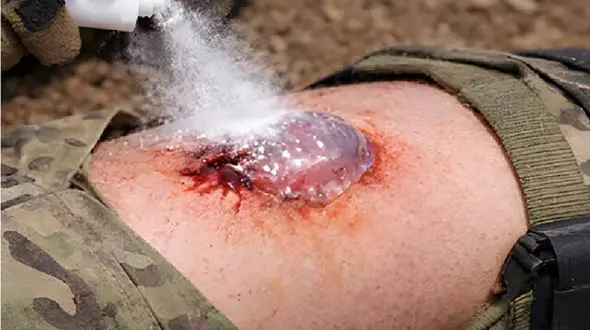 توقف خونریزی فقط در یک ثانیه