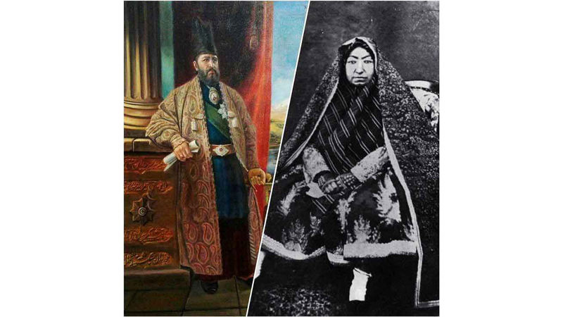 مهدعلیا، مادر ناصرالدین شاه که در قتل میرزا محمدتقی‌خان فراهانی ملقب به امیرکبیر، نخستین صدراعظم ایران در زمان ناصرالدین‌ سلطان قاجار نقش داشت