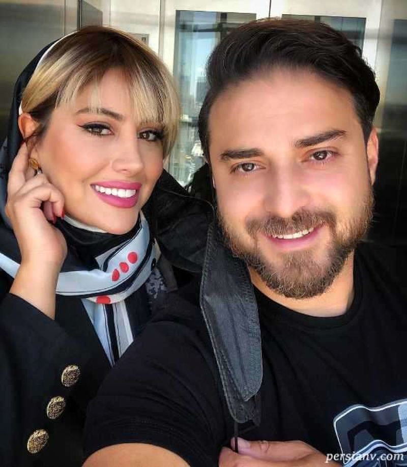 خواننده جوان و همسرش