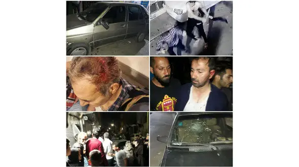 قمه کش های نسیم‌شهر به جان و مال مردم صدمه زدند+ فیلم و عکس