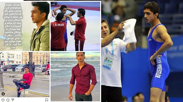 سرطانی شدن  نایب قهرمان ایرانی کشتی نوجوانان جهان  + عکس