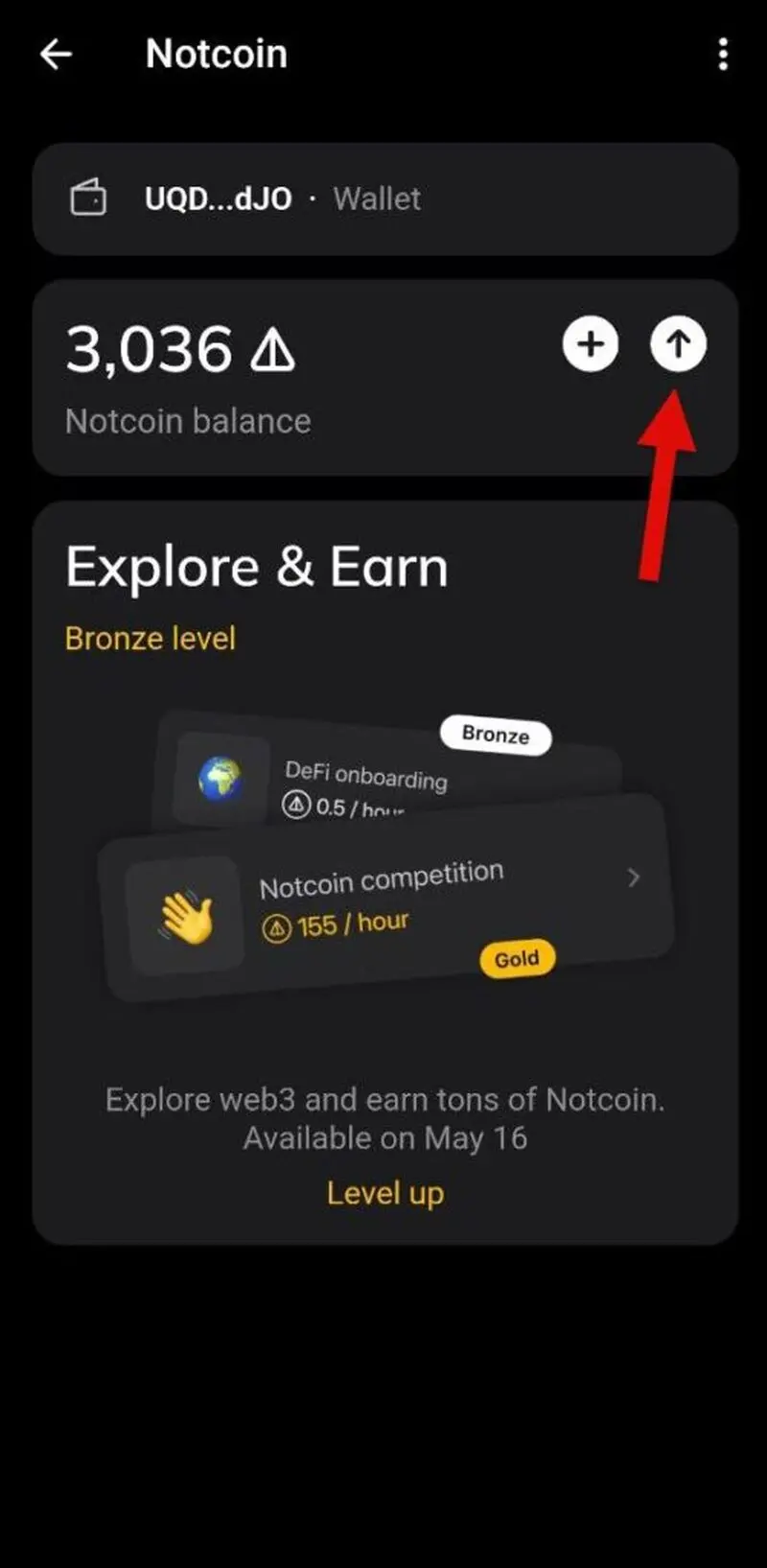 مراحل فروش نات کوین