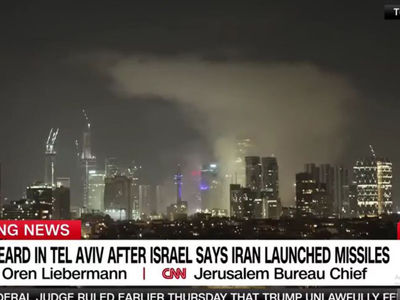 پخش زنده شبکه CNN از حملات ایران به تل‌آویو