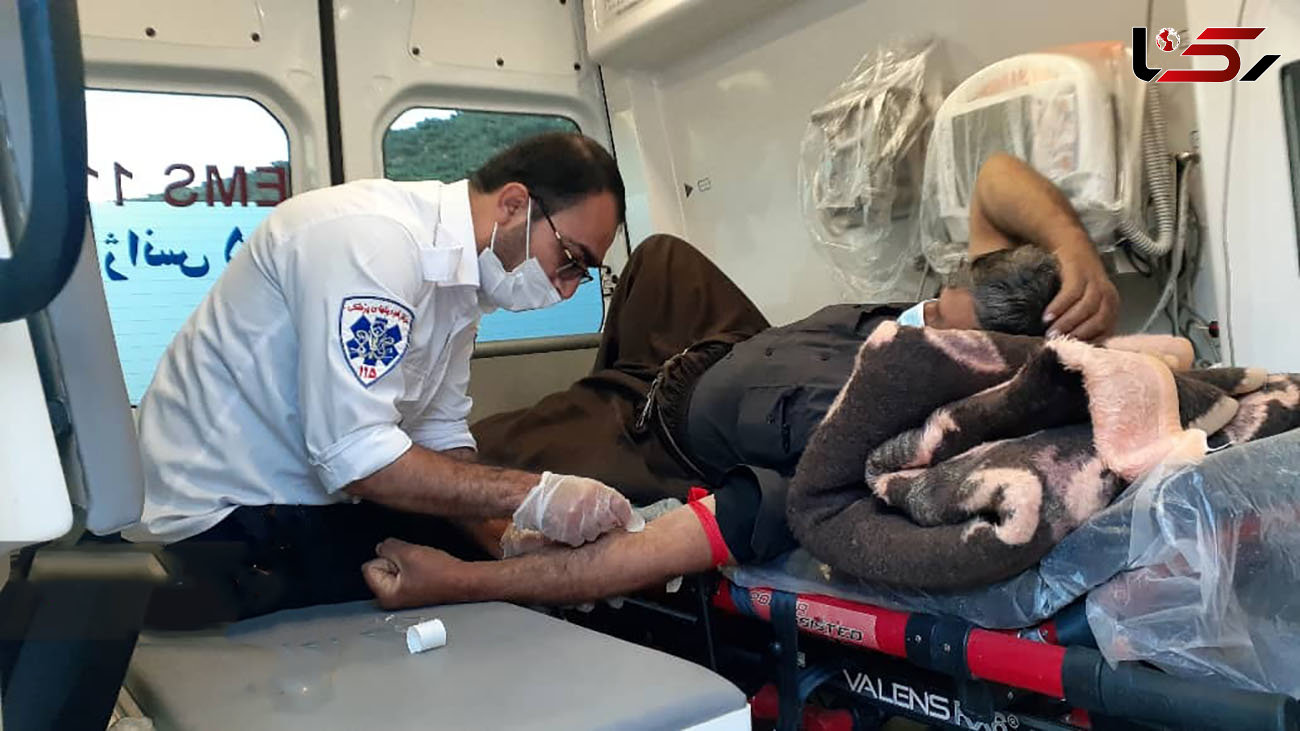 عملیات نفسگیر برای نجات مرد کوه نشین در خاک دالان + عکس ها